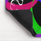 Multi Color Interchange Geometric Mouse Pad Mousepad (Ecke)