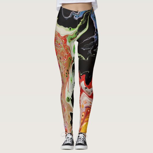 multi color Leggings (Vorderseite)