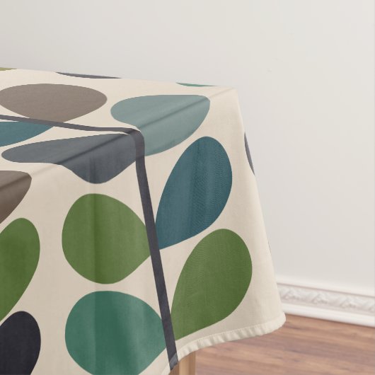 Multi-Color Moderner Multi-Stamm-Kingfischer Tischdecke (Beispiel)