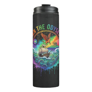 Multi-Color "Own the Odyssey" Griechische Legende Thermosbecher