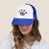 Multi Color Paw Hat Truckerkappe (Beispiel)