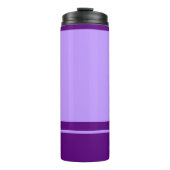 Multi-Color Purple Design Tumbler Thermosbecher (Vorderseite)
