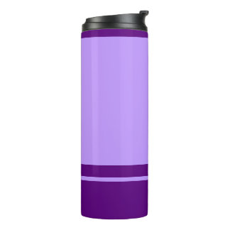 Multi-Color Purple Design Tumbler Thermosbecher