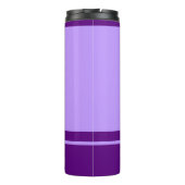 Multi-Color Purple Design Tumbler Thermosbecher (Rückseite)