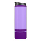 Multi-Color Purple Design Tumbler Thermosbecher (Nach rechts gedreht)