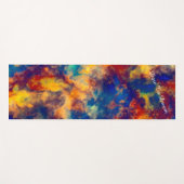 Multi-Color-Splash-Dare zu träumen, anpassbar Yogamatte (Vorderseite (Horizontal))