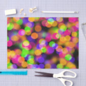 Multi-Colored Bokeh Seidenpapier (Handwerk)