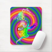 Multi-colored fairy mousepad (Mit Mouse)