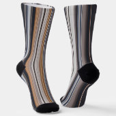 Multi Colored Lines  Socken (Gewinkelt)