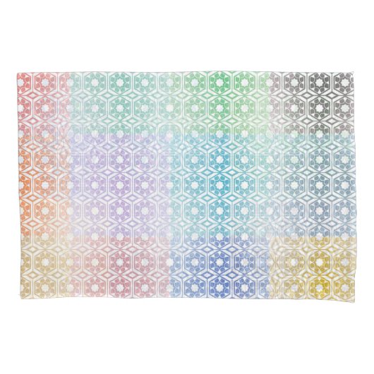 Multi-Colored Pillowcase Kissenbezug (Vorderseite-Links)