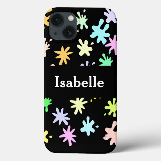 Multi Colored Splat Attack Case (Rückseite)