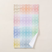 Multi-Colored Towel Badhandtuch Set (Handtuch)