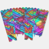 Multi Colorful Geschenkschachtel (Ungeklappt)