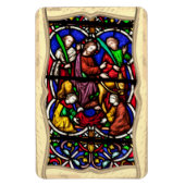 Multi Coloured Bible Scene Magnet (Vertikal)