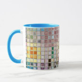 Multi Confetti-sonnige Blumengewohnheits-Tasse Tasse (Links)