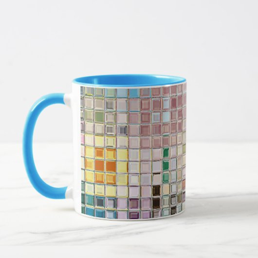 Multi Confetti-sonnige Blumengewohnheits-Tasse Tasse (Links)