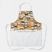 Multi-Corgi-Schürze Schürze (Vorderseite)