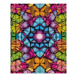 Multi-D-Opaleszenz Poster