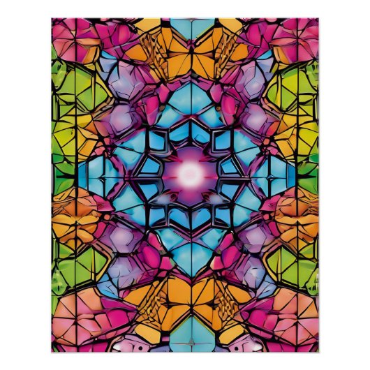 Multi-D-Opaleszenz Poster (Vorderseite)