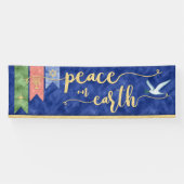 Multi-Denominational Watercolor-Weltfrieden Banner (Horizontal)