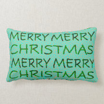Multi-Design Merry Christmas Lumbar Kissen