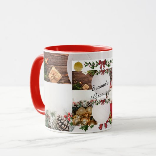Multi Design Weihnachts-Tasse Tasse (Vorderseite Links)