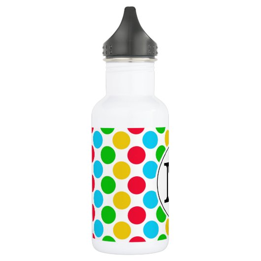 Multi-Dot Mit Monogramm Golfgetränk Edelstahlflasche (Links)