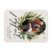 Multi-Family-Fotos Grüne Blätter Freuen Sie sich a Magnet (Horizontal)