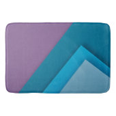 Multi-Farb Lila Blue Green Badematte (Vorderseite)