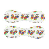Multi-Farb-Schmetterling mit beliebigem Hintergrun Baseball (Paneele)