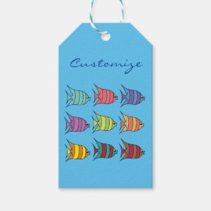 Multi-Farb-Tropischer Fisch Thunder_Cove Geschenkanhänger
