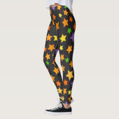 Multi Farbe hat schwarze Halloween-Leggings in der Leggings (Links)