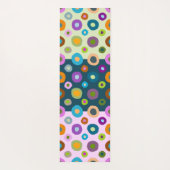 Multi farbenfrohe Yoga Matt funky boho doppelseiti Yogamatte (Rückseite)