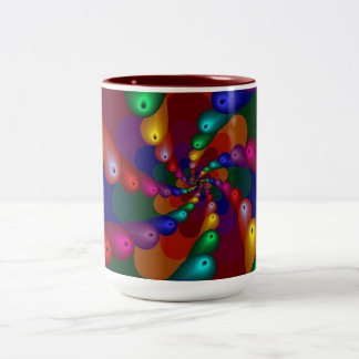 Multi Farbentwurfs-Tasse Zweifarbige Tasse