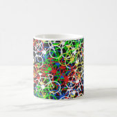 Multi Farbfahrrad-Tasse Kaffeetasse (Mittel)