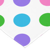 Multi FarbTupfen Kurzer Tischläufer (Ecke)