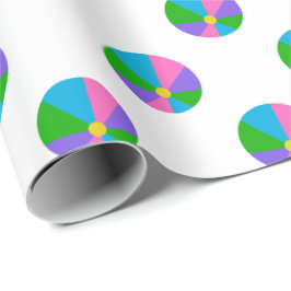 Multi Farbwasserball Geschenkpapier