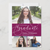 Multi-Foto 2025 Ankündigung von Red White Abschlus (Vorderseite)