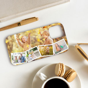 Multi Foto 5 Bilder Zick Zack Collage Horizontal Case-Mate iPhone Hülle