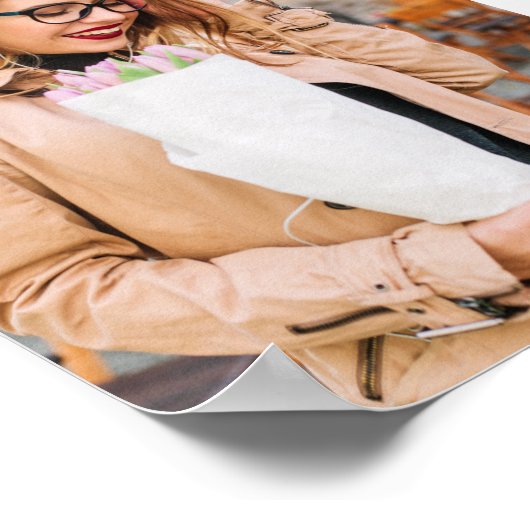 Multi-Foto-Abschluss-Keepake Poster (Ecke)