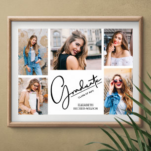 Multi-Foto-Abschluss-Keepake Poster