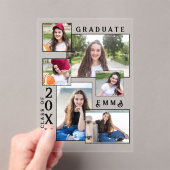 Multi-Foto-Acryl 2025 Abschluss Ankündigung (Insitu (Handheld))