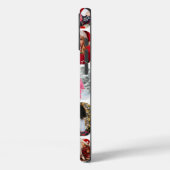 Multi Foto Collage Einfaches modernes Hexagon-Must Case-Mate iPhone Hülle (Rückseite / Links)