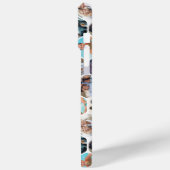 Multi Foto Collage Einfaches modernes Hexagon-Must Case-Mate iPhone Hülle (Rückseite / Links)