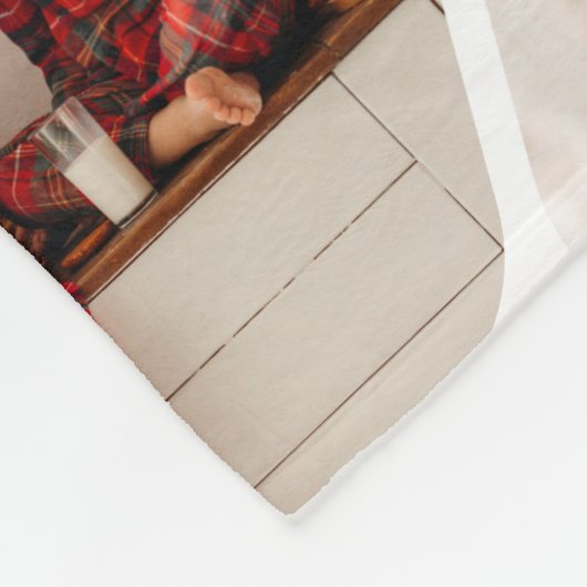 Multi Foto Collage Einfaches modernes Hexagon-Must Fleecedecke (Ecke)