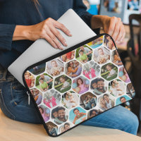 Multi Foto Collage Einfaches modernes Hexagon-Must