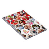 Multi Foto Collage Einfaches modernes Hexagon-Must Notizblock (Rechte Seite)