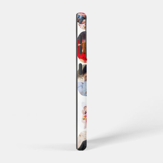 Multi Foto Collage Einfaches modernes Hexagon-Must Samsung Galaxy Hülle (Rechte Seite)