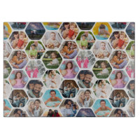 Multi Foto Collage Einfaches modernes Hexagon-Must