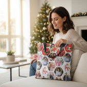 Multi Foto Collage Einfaches modernes Hexagon-Must Tasche